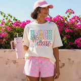 Beach Day Multi Color DTF Print