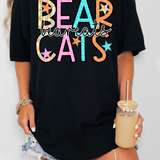 Bearcats Spring Star Doodle Mix DTF Print