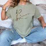 Bears Camo Two Tone Green Script DTF Print