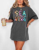 Beavers Spring Star Doodle Mix DTF Print