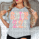 Senior 2027 Word Art DTF Print