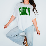 Bison Varsity Distressed Teams DTF Print