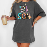 Bison Spring Star Doodle Mix DTF Print