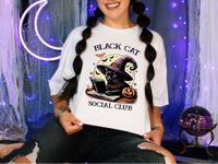 Black Cat Social Club DTF Print