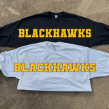 Blackhawks Team Banner DTF Print