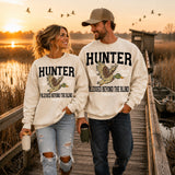 Hunter Blessed Beyond the Blind Psalm 23:1 Duck Hunting DTF Print