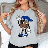 Bluejays Football Guy DTF Print