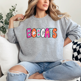 Bobcats Doodle Mix DTF Print
