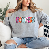 Bombers Doodle Mix DTF Print