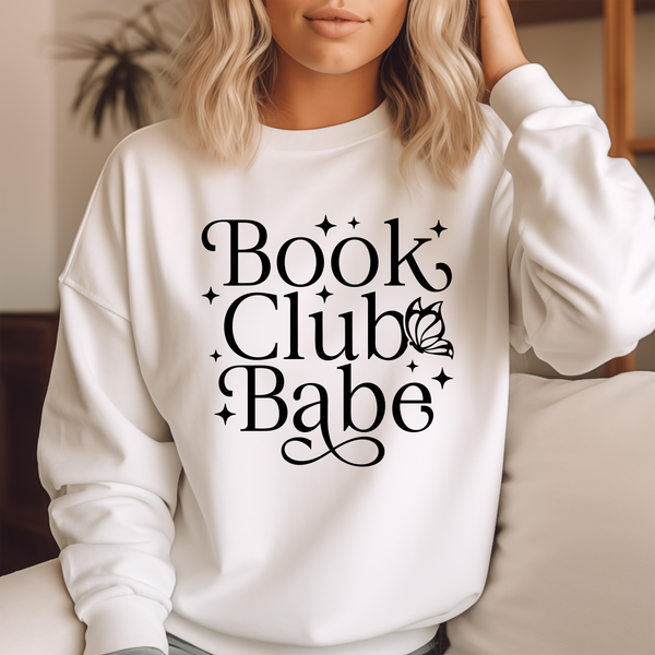 Book Club Babe DTF Print