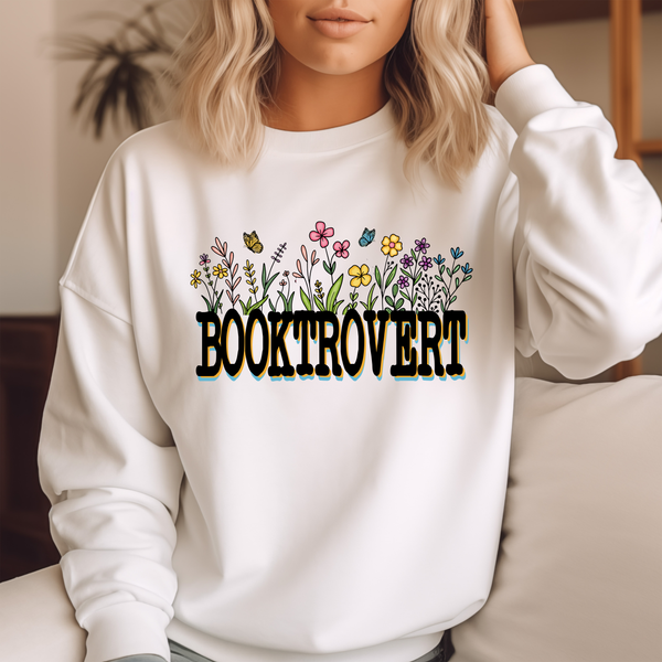 Booktrovert DTF Print