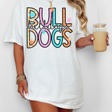 Bulldogs Star Doodle Mix DTF Print