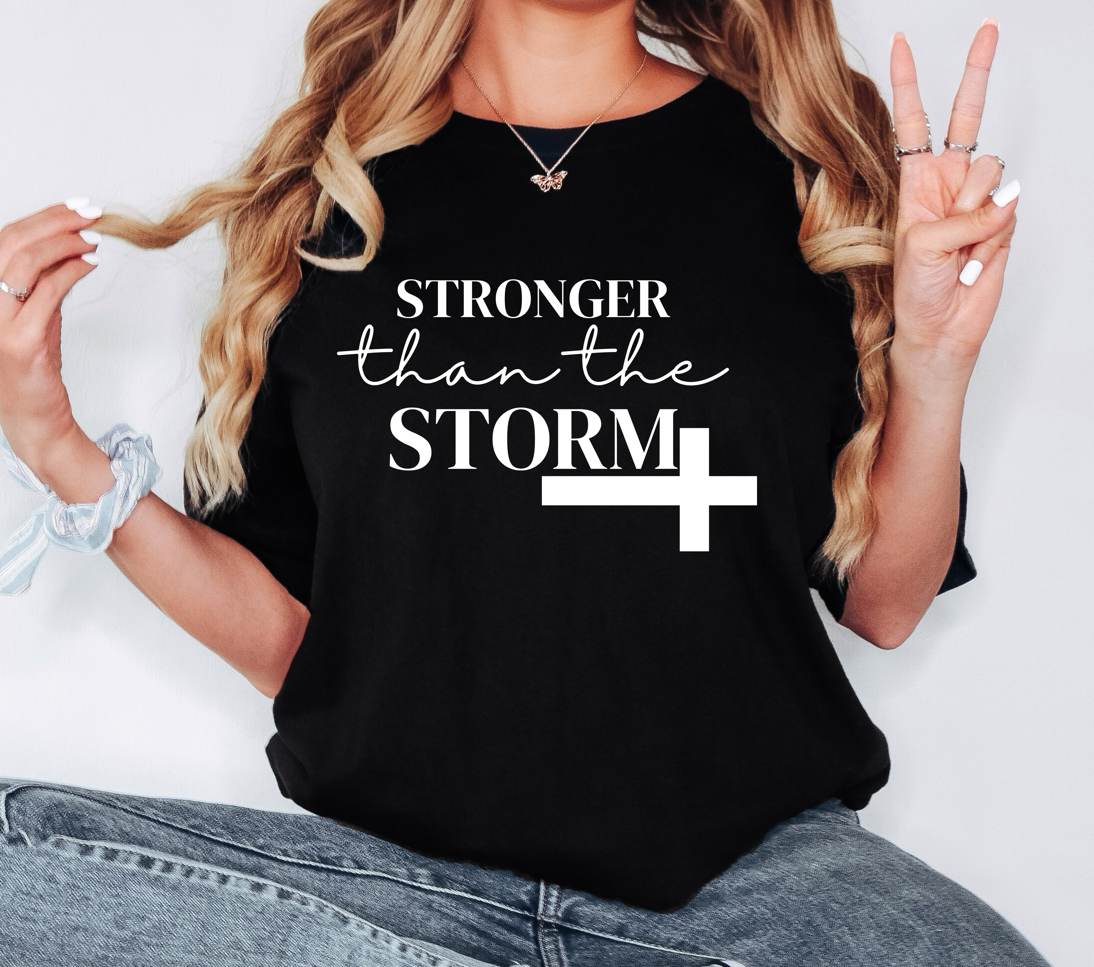 Stronger Than The Storm DTF Print
