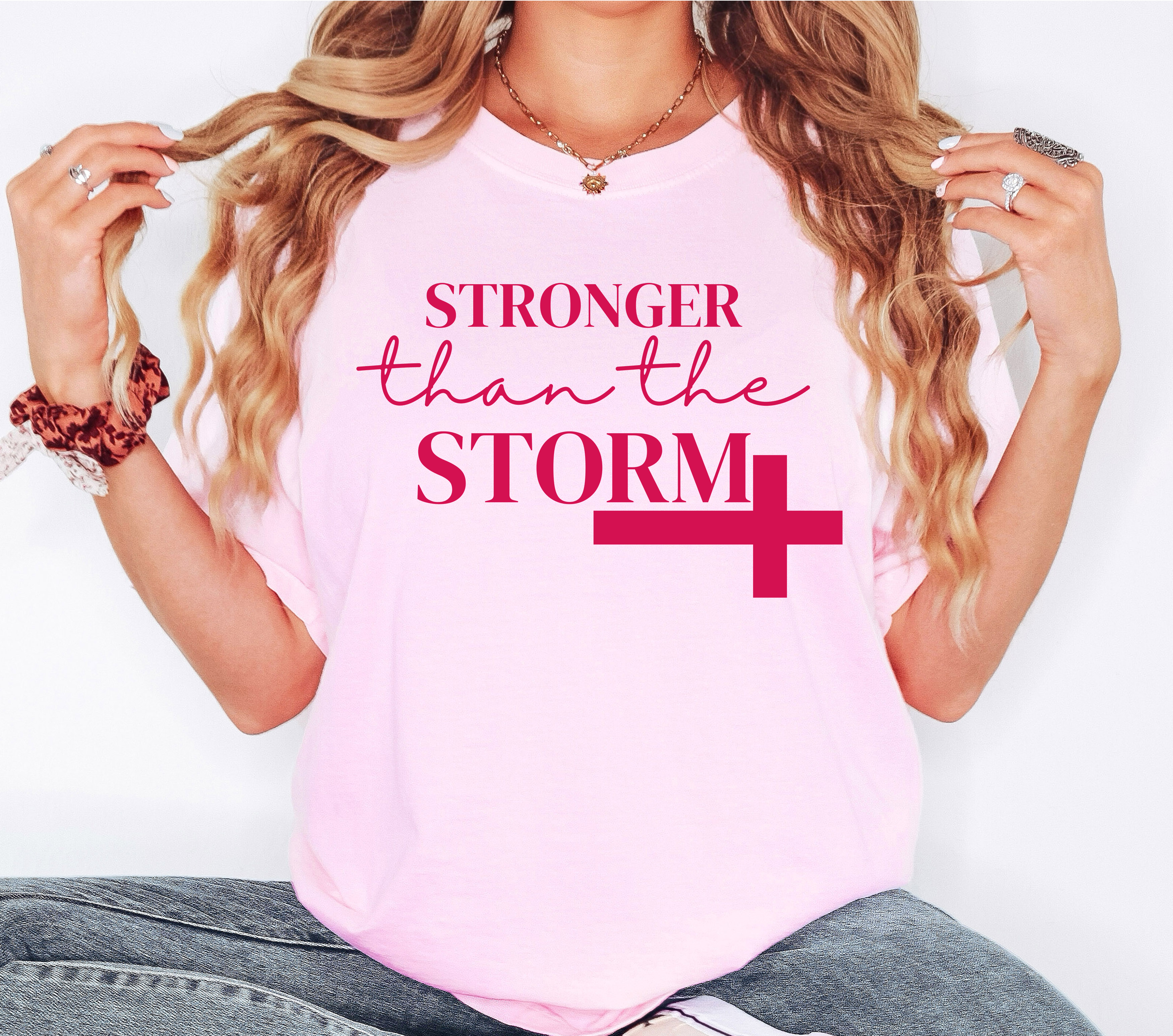 Stronger Than The Storm DTF Print