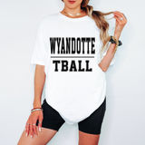 Wyandotte Tball Stacked DTF Print