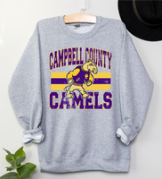 Classic Hometown Campbell County Camels DTF Print