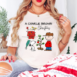 A CB Cartoon Christmas DTF Print