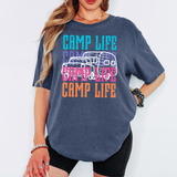 Camp Life DTF Print