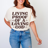 Living Proof of a Loving God DTF Print