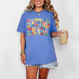 Patchwork Grades Back to School DTF Transfer