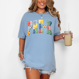 Patchwork Grades Back to School DTF Transfer
