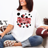 Panthers Dot Dot DTF Print