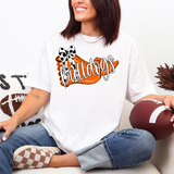 Preppy Bulldogs Pennant DTF Print