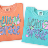 Hello School Grade DTF Print