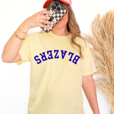 Blazers Upside Down Arch Varsity Team DTF Print