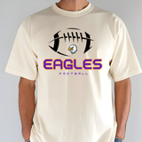 Eagles Football Silhouette DTF Print