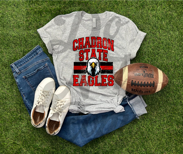 Classic Hometown Chadron State Eagles DTF Print