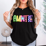 Auntie Checker Sketch DTF Print