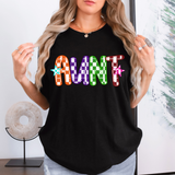 Aunt Checker Sketch DTF Print