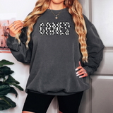 Canes Checker Sketch DTF Print