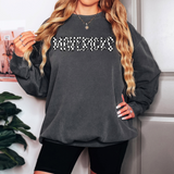 Mavericks Checker Sketch DTF Print