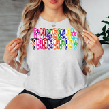 Physical Therapist Checker Sketch DTF Print