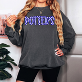 Potters Checker Sketch DTF Print