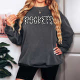 Rockets Checker Sketch DTF Print