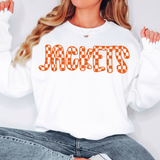 Jackets Checker Sketch DTF Print