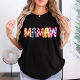 Mamaw Checker Sketch DTF Print