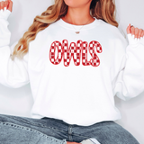 Owls Checker Sketch DTF Print