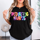 Pediatric Nurse Checker Sketch DTF Print