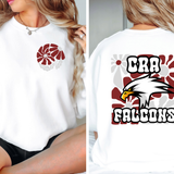 CRA Falcons Floral DTF Print