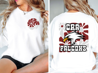 CRA Falcons Floral DTF Print