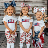 Custom Name American Flag Arch DTF Print