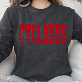 Cyclones Varsity Line Team DTF Print
