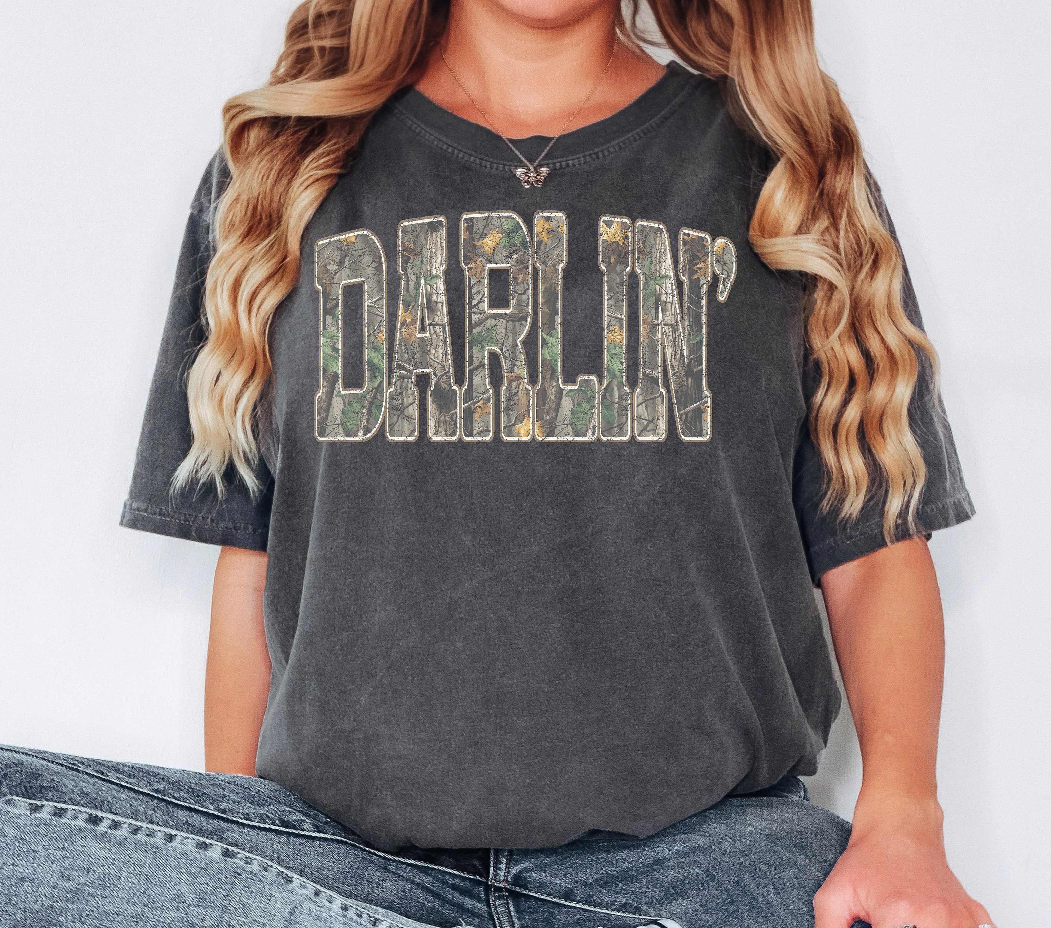 Darlin Grunge Arch DTF Print