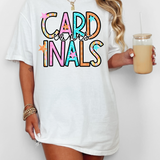 Cardinals Star Doodle Mix DTF Print