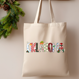 Oklahoma Christmas Doodle DTF Print