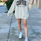 Coffee Weather Puff Print